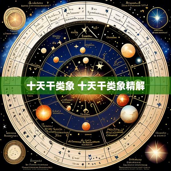 十天干类象 十天干类象精解