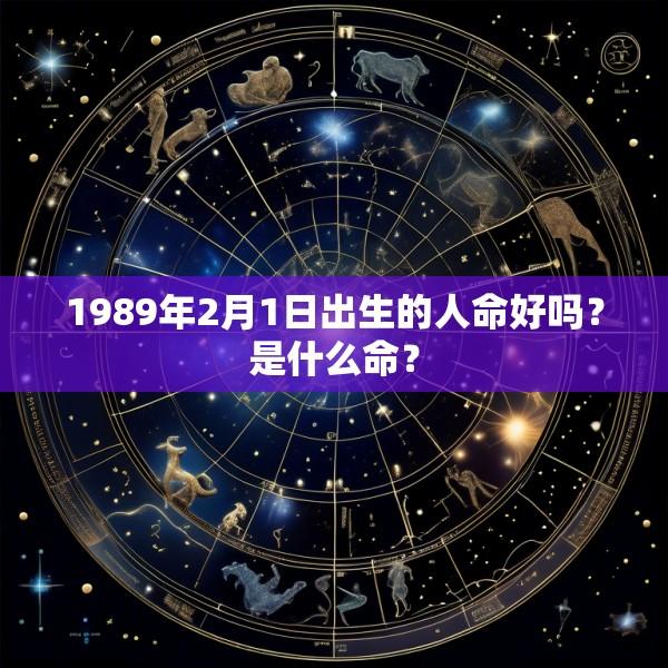 1989年2月1日出生的人命好吗？是什么命？