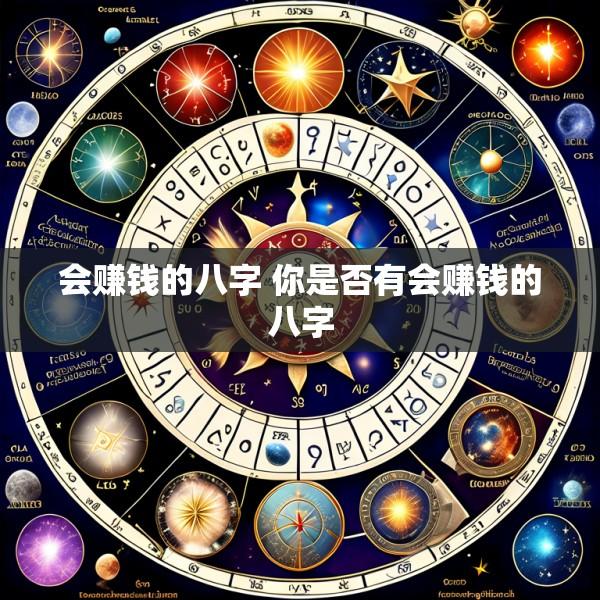 会赚钱的八字 你是否有会赚钱的八字