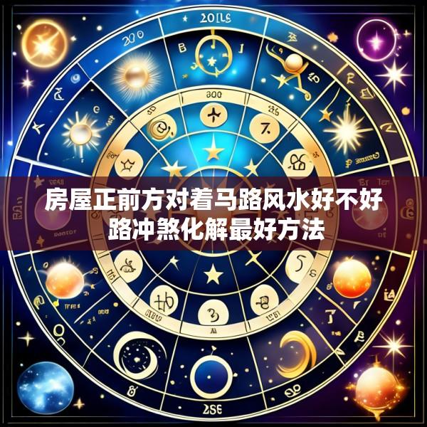 房屋正前方对着马路风水好不好 路冲煞化解最好方法