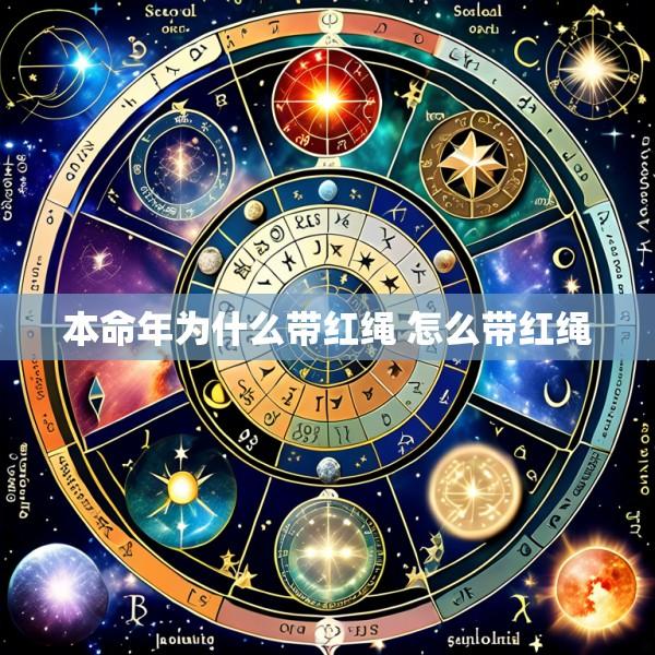 本命年为什么带红绳 怎么带红绳