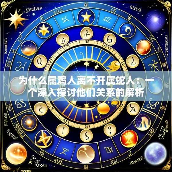 为什么属鸡人离不开属蛇人：一个深入探讨他们关系的解析