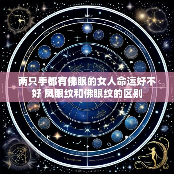 两只手都有佛眼的女人命运好不好 凤眼纹和佛眼纹的区别