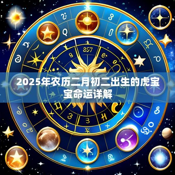 2025年农历二月初二出生的虎宝宝命运详解