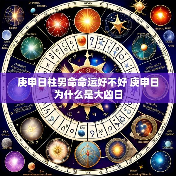 庚申日柱男命命运好不好 庚申日为什么是大凶日