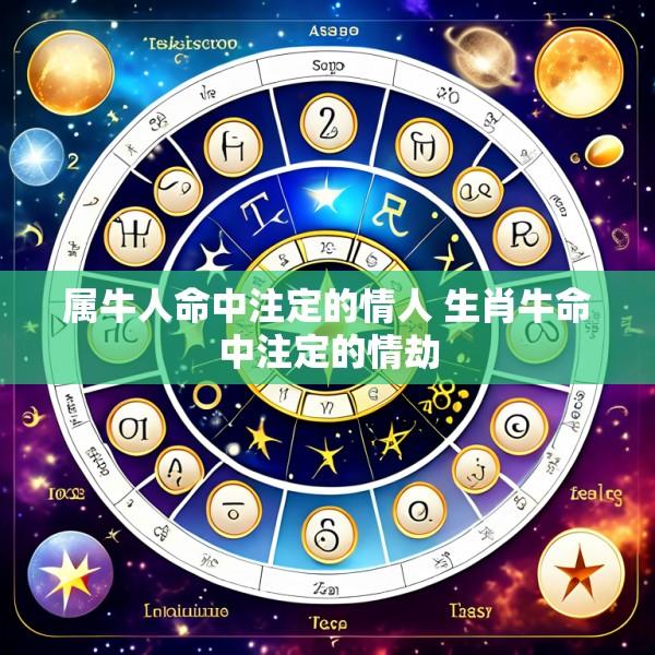 属牛人命中注定的情人 生肖牛命中注定的情劫