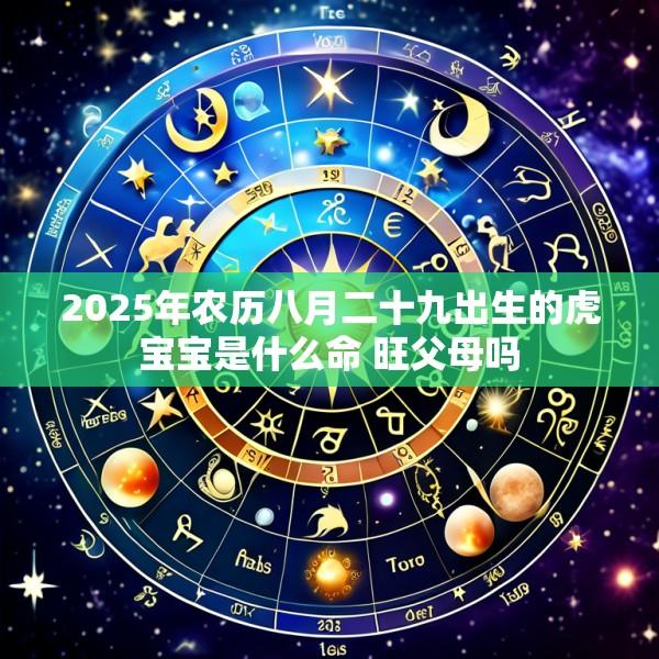 2025年农历八月二十九出生的虎宝宝是什么命 旺父母吗