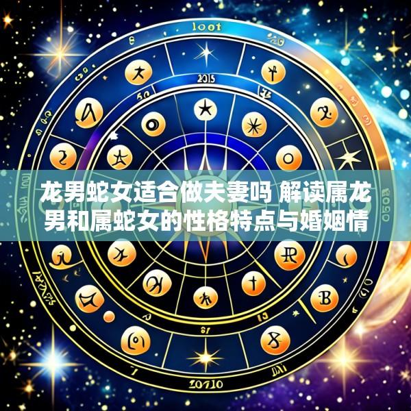 龙男蛇女适合做夫妻吗 解读属龙男和属蛇女的性格特点与婚姻情况