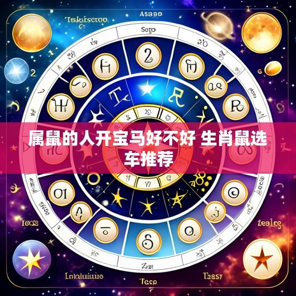 属鼠的人开宝马好不好 生肖鼠选车推荐