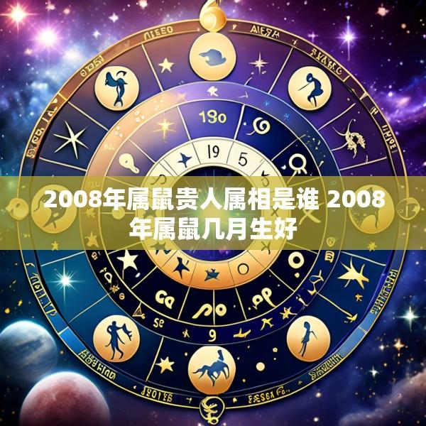 2008年属鼠贵人属相是谁 2008年属鼠几月生好