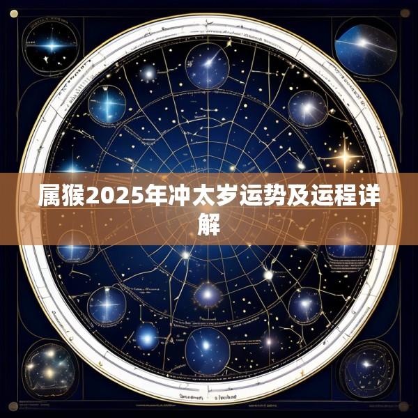 属猴2025年冲太岁运势及运程详解