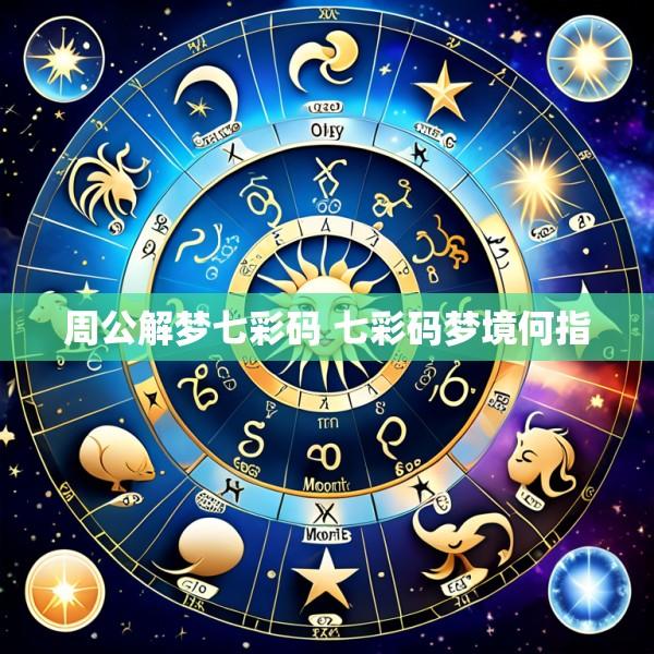 周公解梦七彩码 七彩码梦境何指