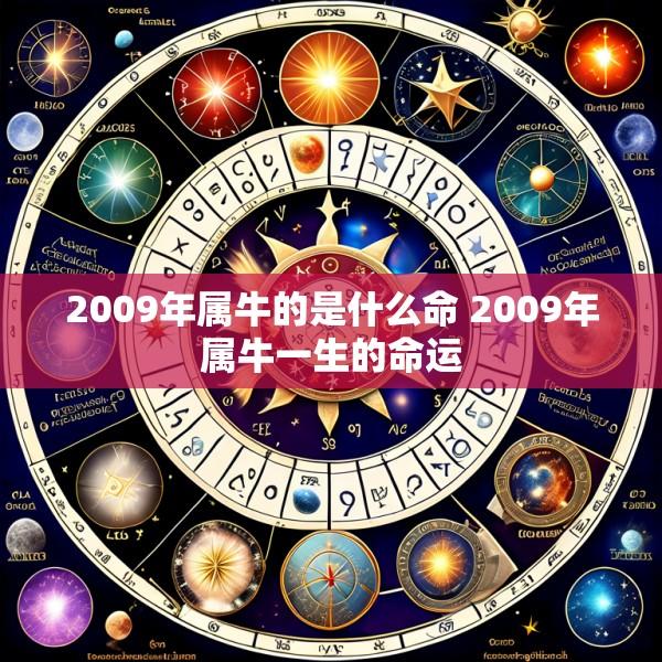 2009年属牛的是什么命 2009年属牛一生的命运