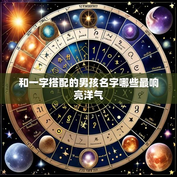 和一字搭配的男孩名字哪些最响亮洋气