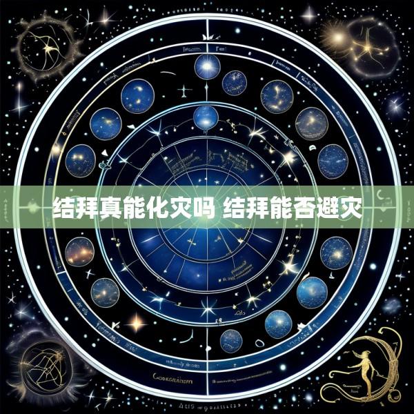 结拜真能化灾吗 结拜能否避灾