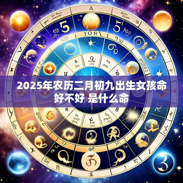2025年农历二月初九出生女孩命好不好 是什么命