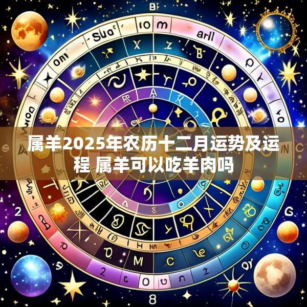 属羊2025年农历十二月运势及运程 属羊可以吃羊肉吗