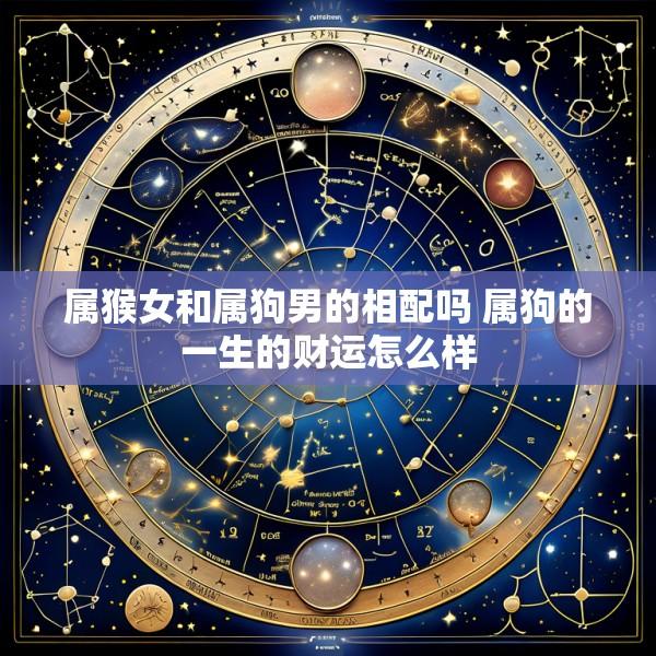属猴女和属狗男的相配吗 属狗的一生的财运怎么样