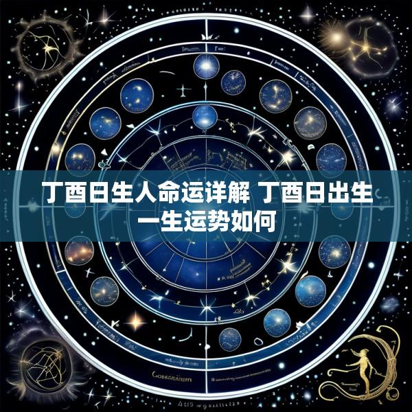 丁酉日生人命运详解 丁酉日出生一生运势如何
