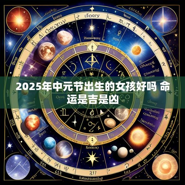 2025年中元节出生的女孩好吗 命运是吉是凶