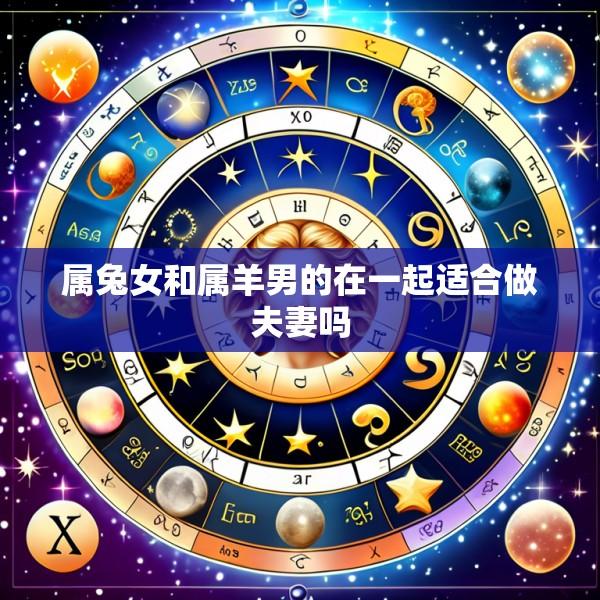 属兔女和属羊男的在一起适合做夫妻吗