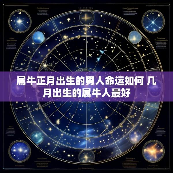 属牛正月出生的男人命运如何 几月出生的属牛人最好