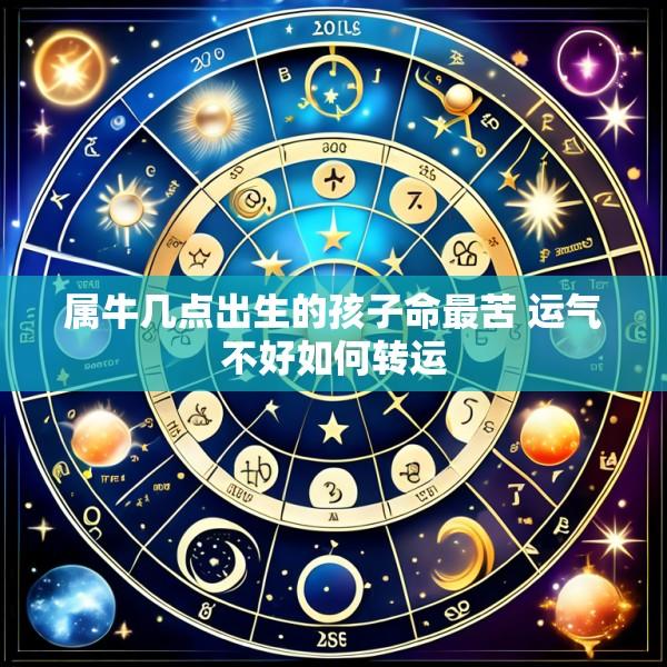 属牛几点出生的孩子命最苦 运气不好如何转运