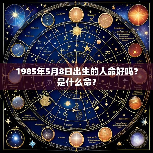 1985年5月8日出生的人命好吗？是什么命？