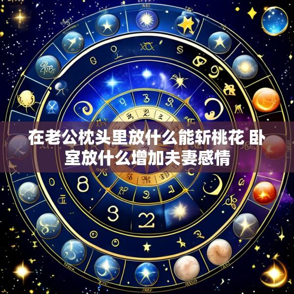 在老公枕头里放什么能斩桃花 卧室放什么增加夫妻感情