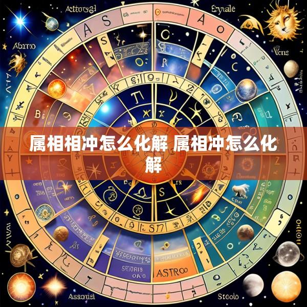 属相相冲怎么化解 属相冲怎么化解