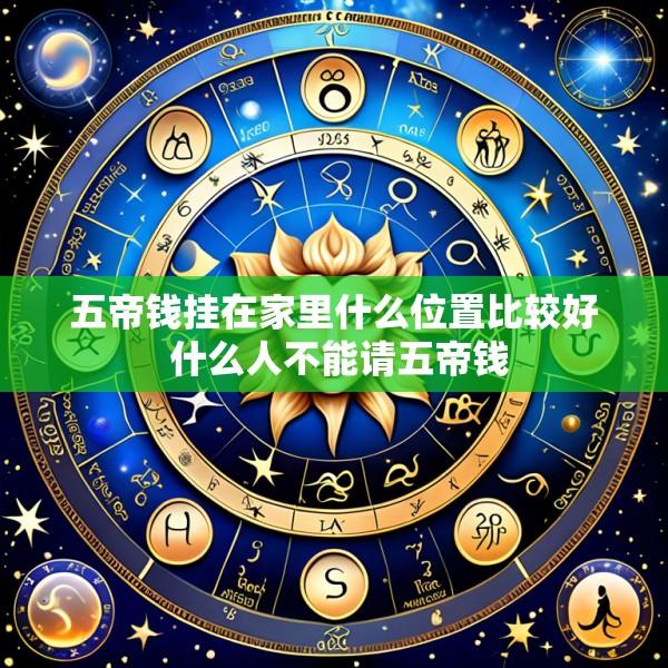 五帝钱挂在家里什么位置比较好 什么人不能请五帝钱