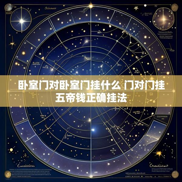 卧室门对卧室门挂什么 门对门挂五帝钱正确挂法