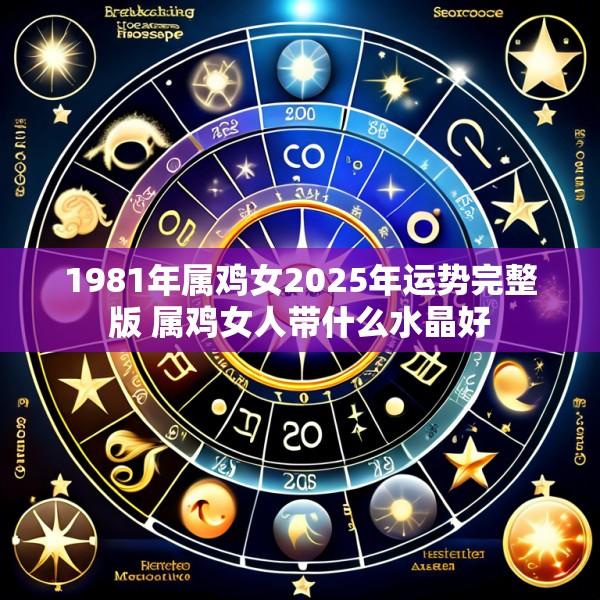 1981年属鸡女2025年运势完整版 属鸡女人带什么水晶好