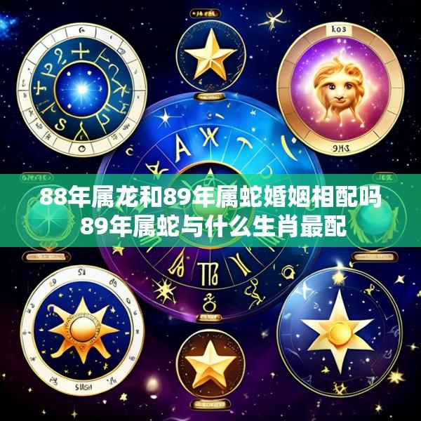 88年属龙和89年属蛇婚姻相配吗 89年属蛇与什么生肖最配