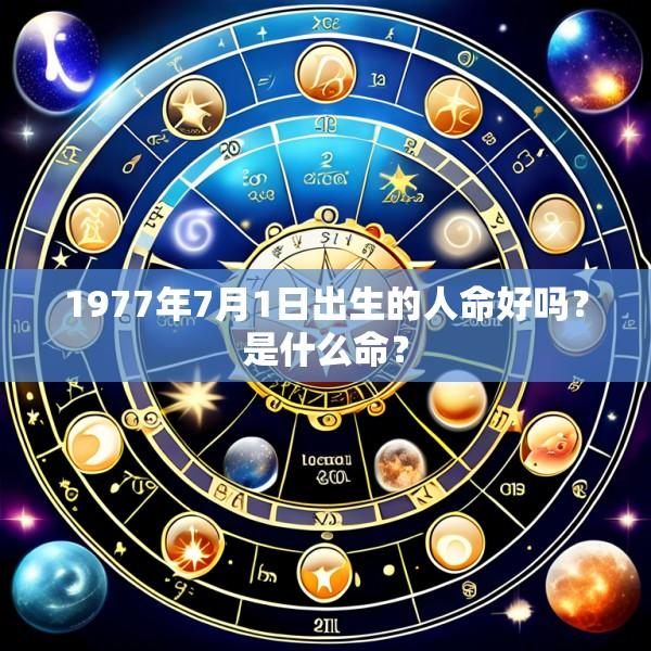 1977年7月1日出生的人命好吗？是什么命？