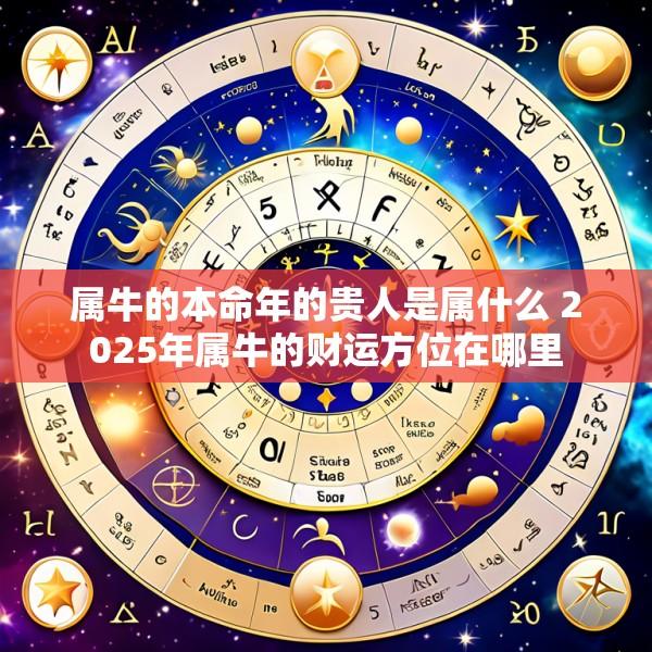 属牛的本命年的贵人是属什么 2025年属牛的财运方位在哪里
