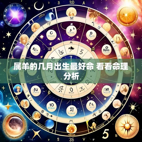 属羊的几月出生最好命 看看命理分析
