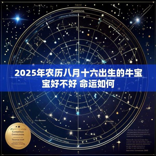 2025年农历八月十六出生的牛宝宝好不好 命运如何