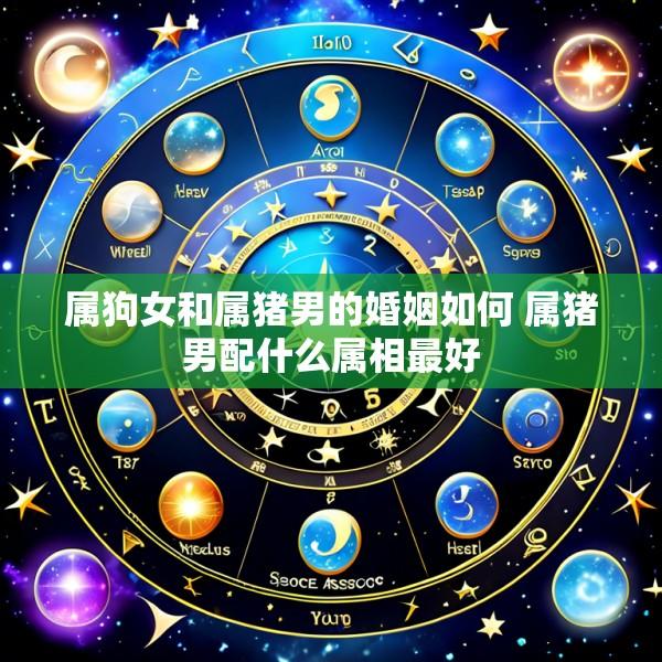 属狗女和属猪男的婚姻如何 属猪男配什么属相最好