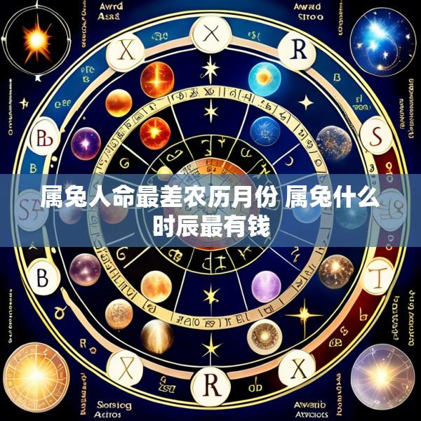 属兔人命最差农历月份 属兔什么时辰最有钱