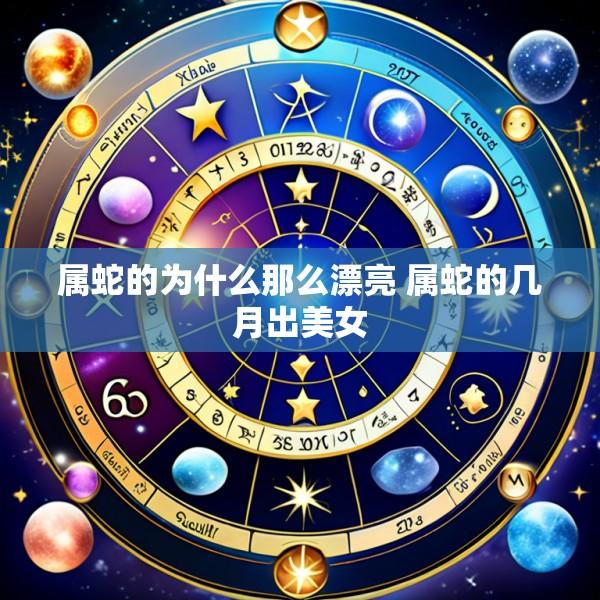 属蛇的为什么那么漂亮 属蛇的几月出美女
