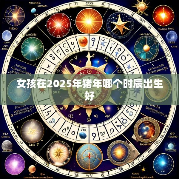 女孩在2025年猪年哪个时辰出生好