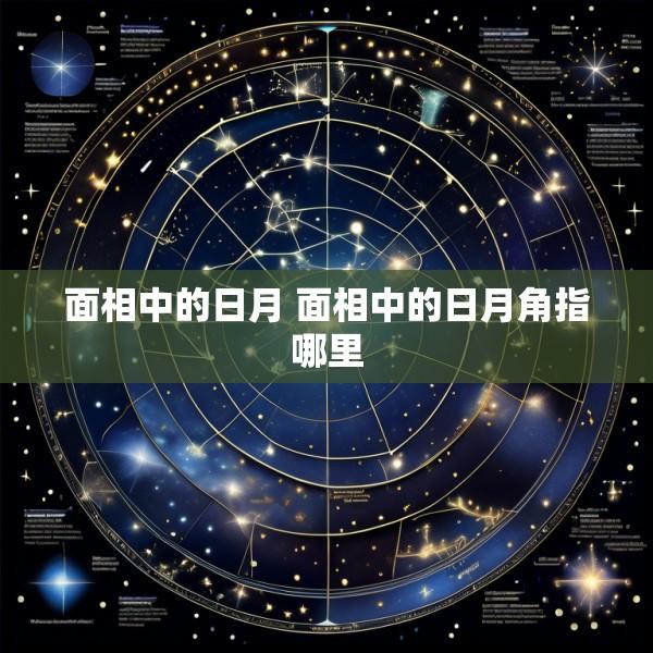 面相中的日月 面相中的日月角指哪里