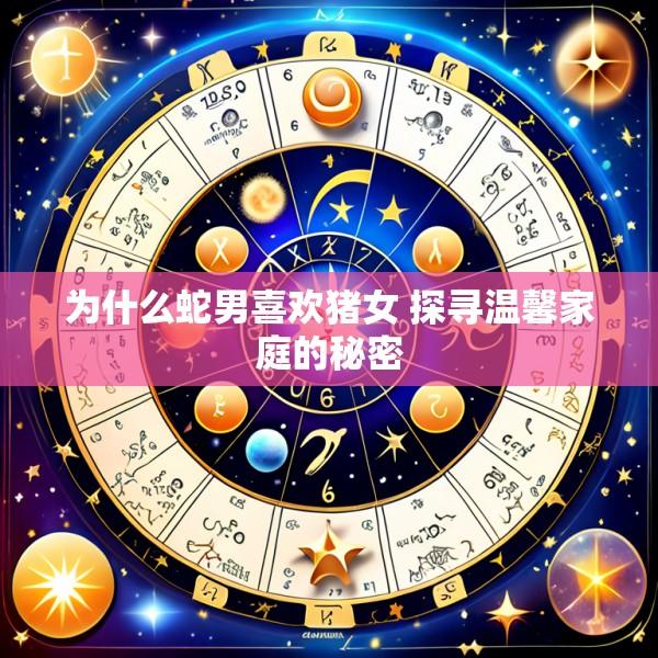 为什么蛇男喜欢猪女 探寻温馨家庭的秘密