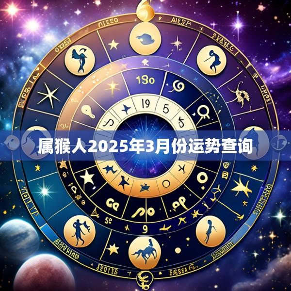 属猴人2025年3月份运势查询
