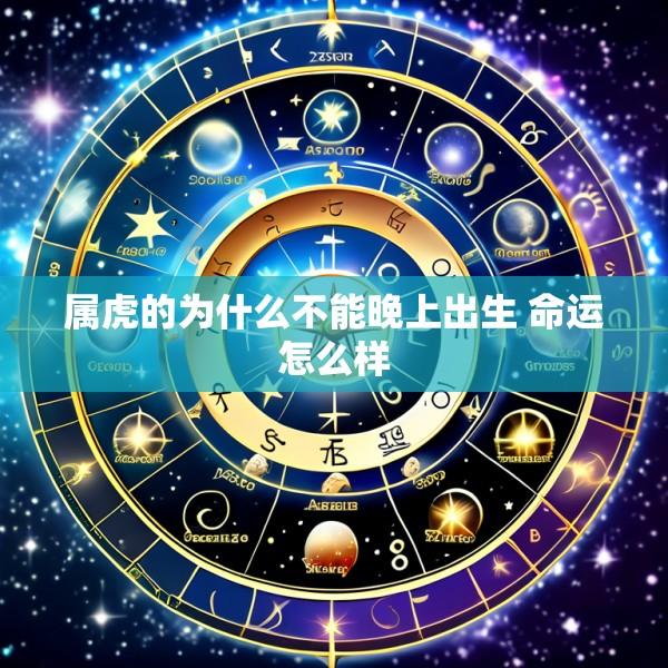 属虎的为什么不能晚上出生 命运怎么样