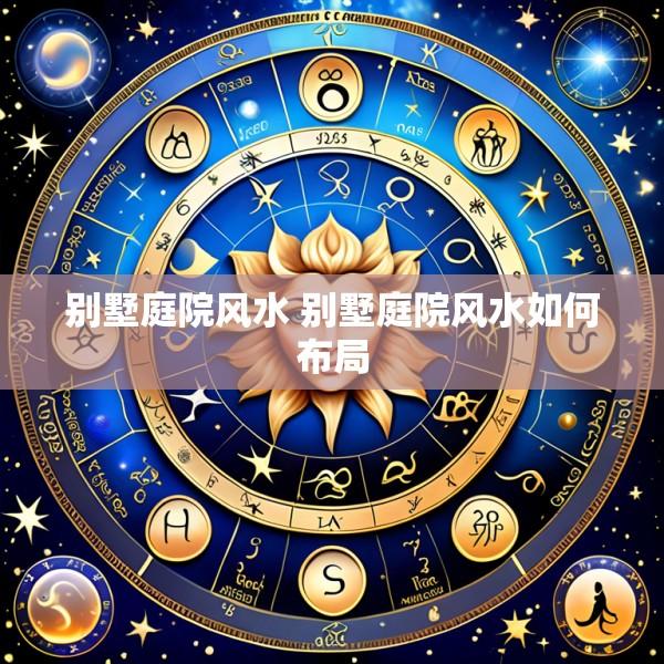 别墅庭院风水 别墅庭院风水如何布局