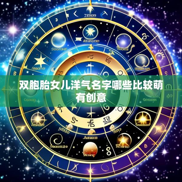 双胞胎女儿洋气名字哪些比较萌有创意