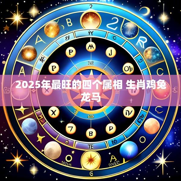 2025年最旺的四个属相 生肖鸡兔龙马