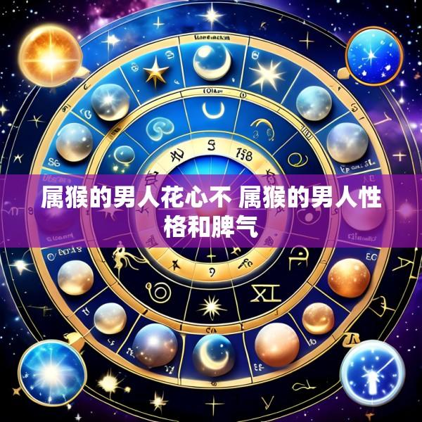 属猴的男人花心不 属猴的男人性格和脾气